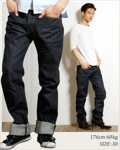 リーバイス・Levi's501の着こなし方、履きこなし&履き方は裾をロールアップ・捲って履く!
